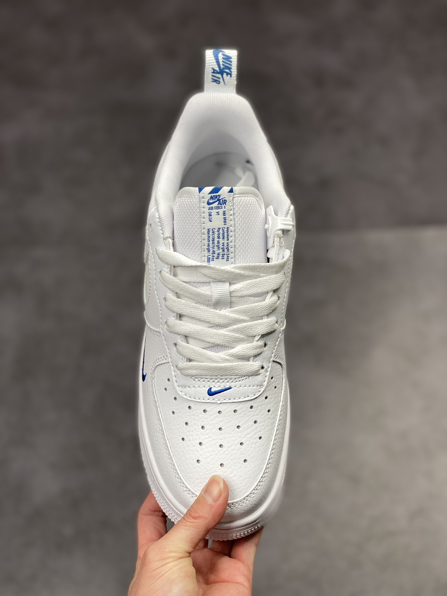 190 Nike Air Force 1 Low 07 白宝蓝小双钩 FB8971-100
