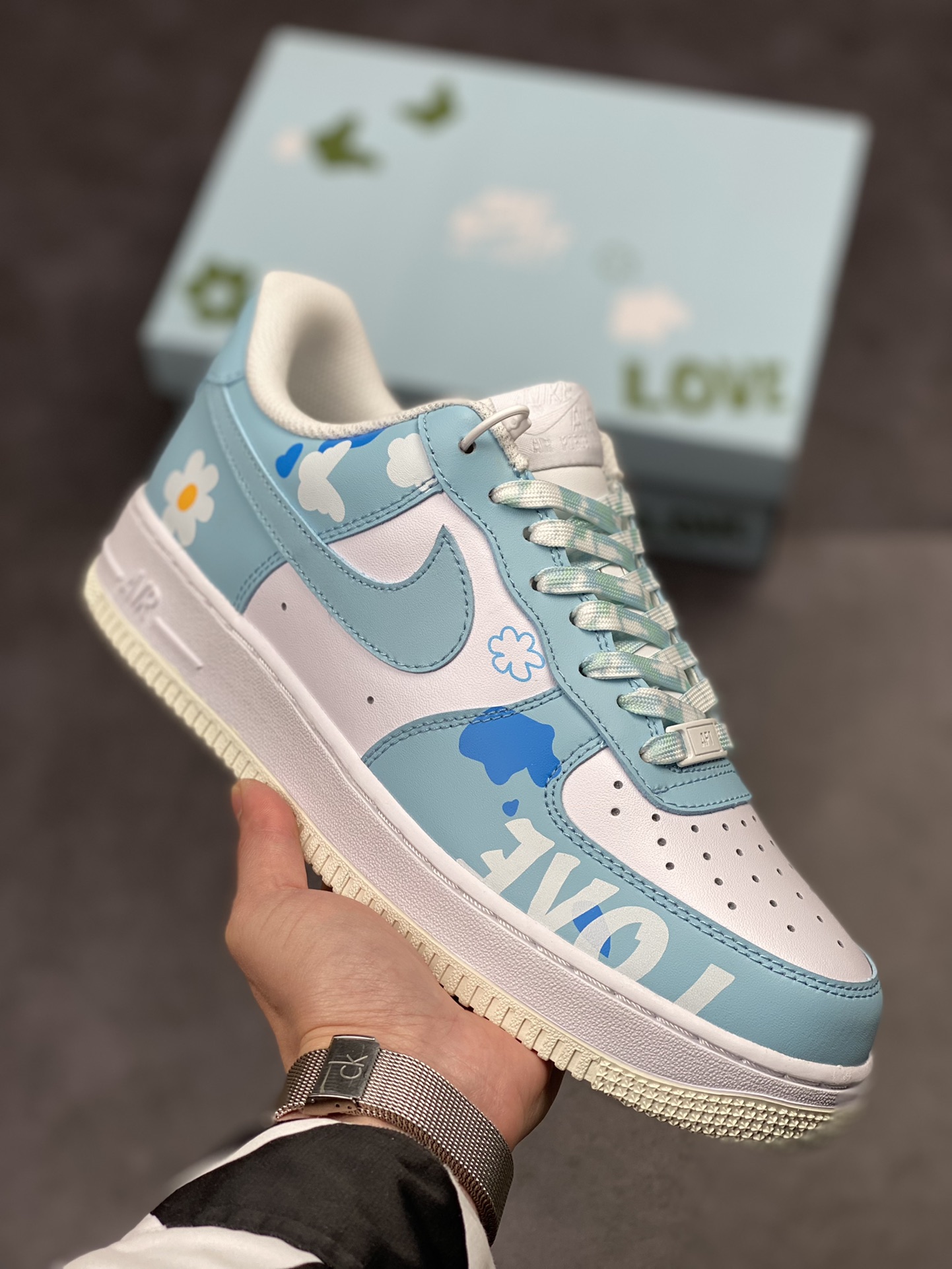 250 Nike Air Force 1 Low 07 天蓝白 CW2288-661