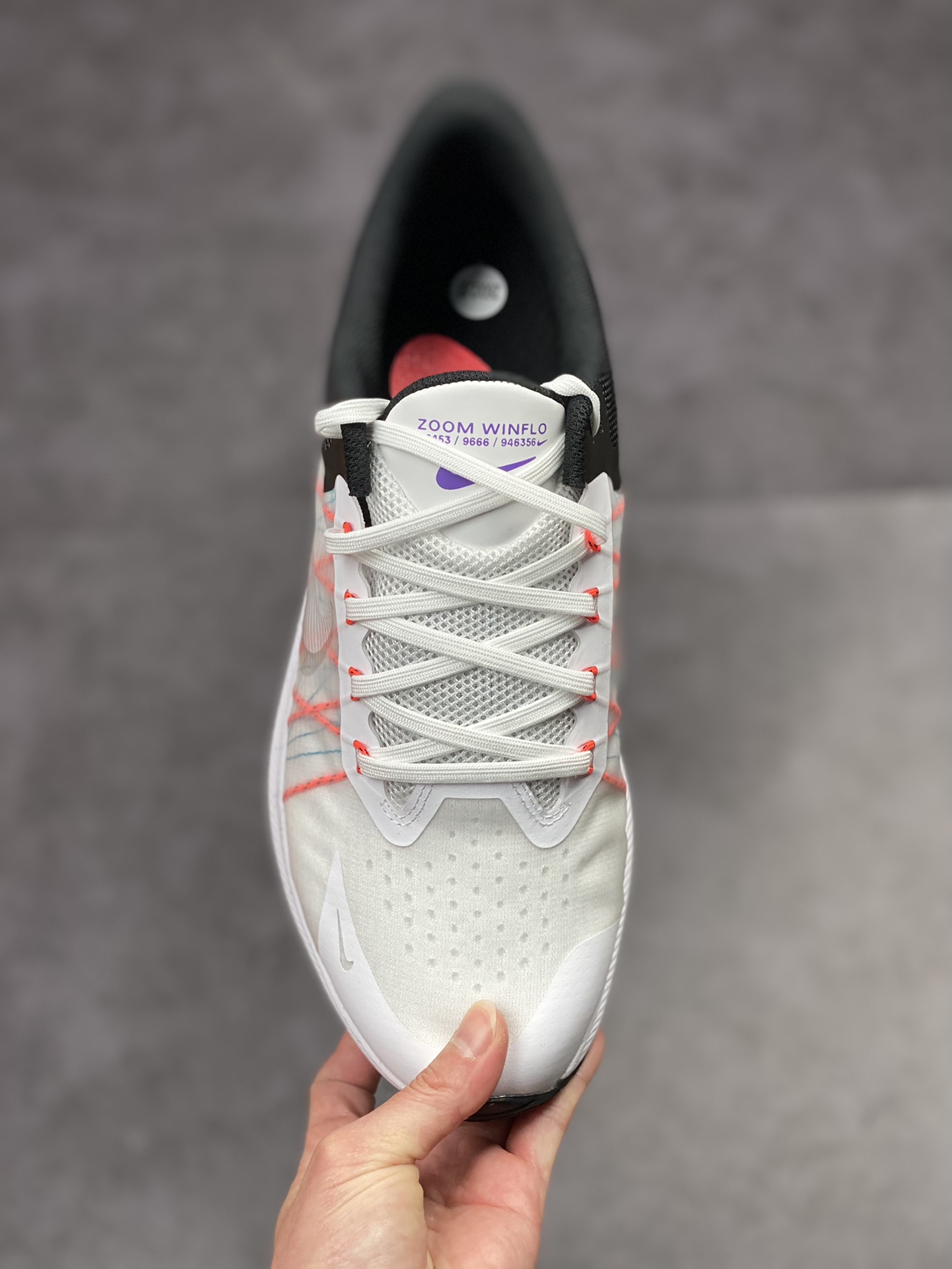 190 Nike Air Zoom Winflo 8 白黑橙 CW3419-101