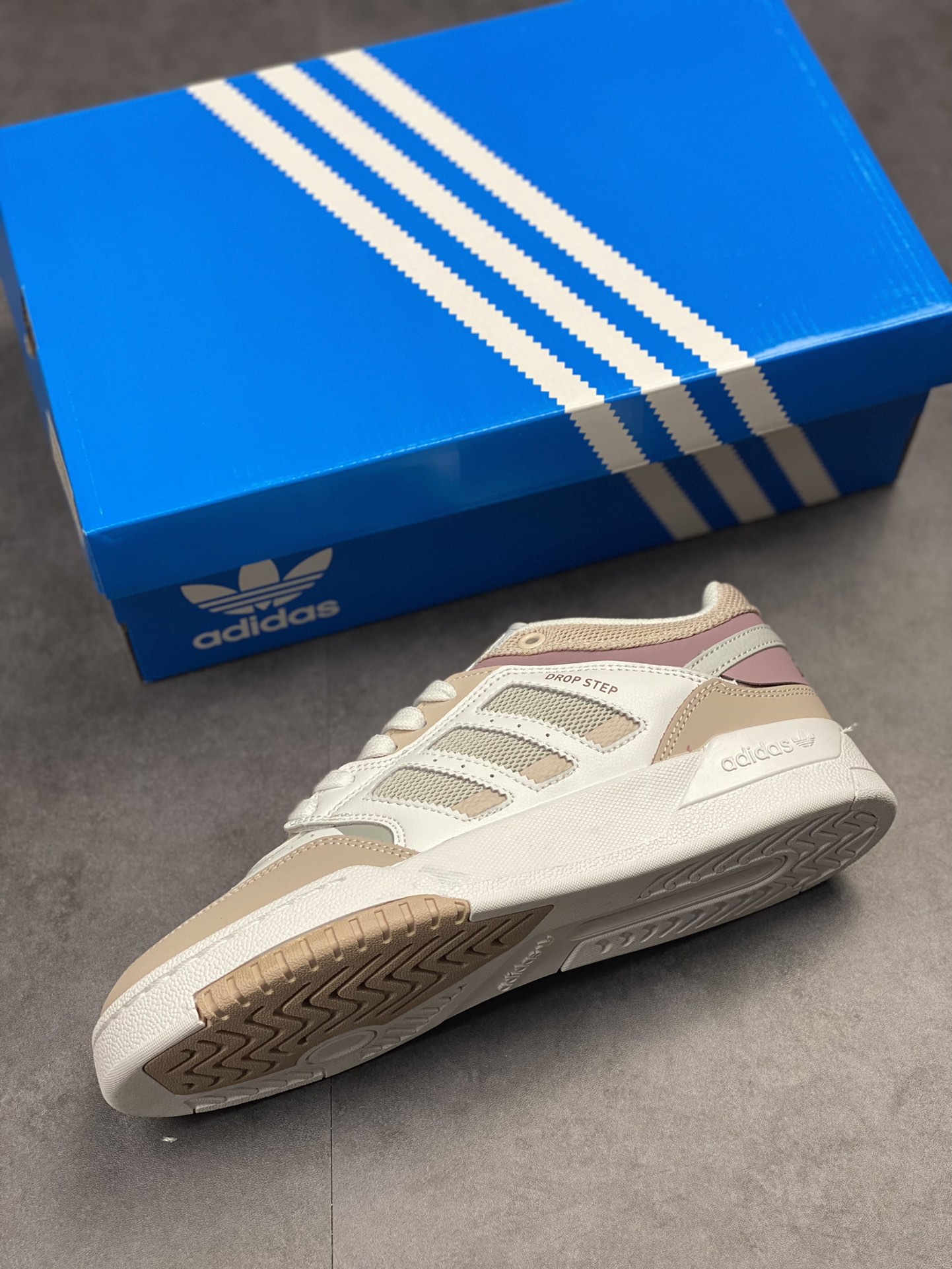 Overseas channel version original box original label Adidas Drop Step XL low top IE1835