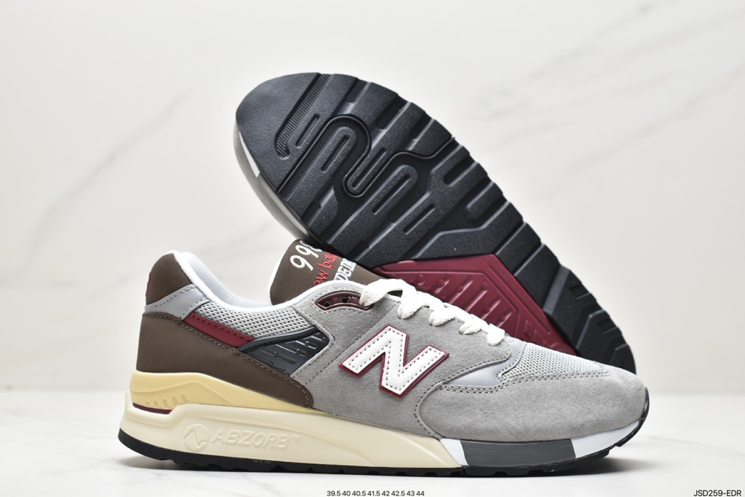 New Balance/ Classic limited edition 3M reflective M998GNR combination outsole