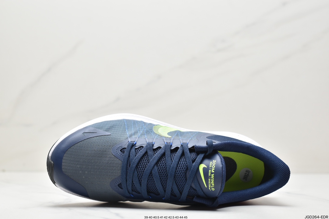 180 耐克Nike Zoom WINFLO 8代缓震大底飞线贾卡轻质透气休闲运动跑步鞋 CW3419-401