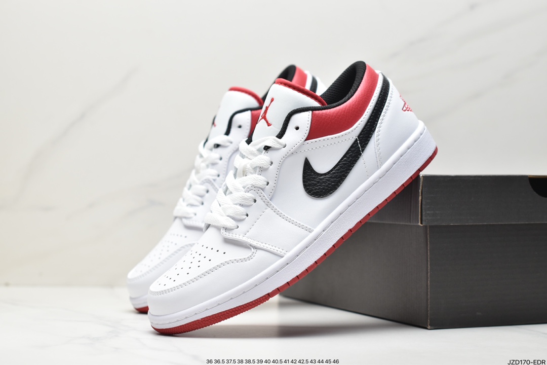140 耐克Nike Air Jordan 1 Low OG SP”Black/Red”AJ1乔丹一代篮球鞋553560-612