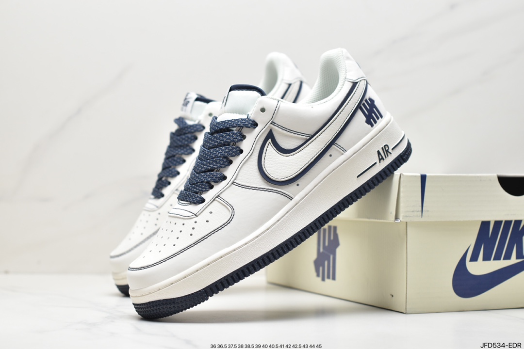 170 Nike Air Force 1 Low 07 Undefeated 米深蓝 UN3699-033