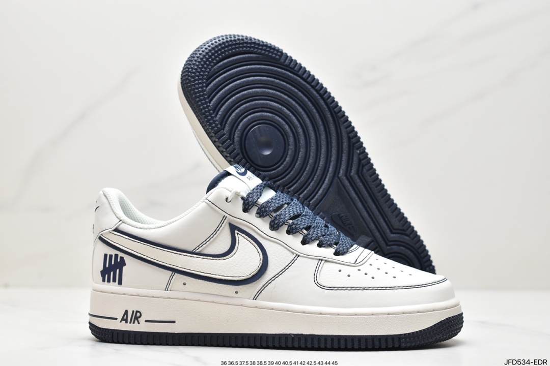 170 Nike Air Force 1 Low 07 Undefeated 米深蓝 UN3699-033
