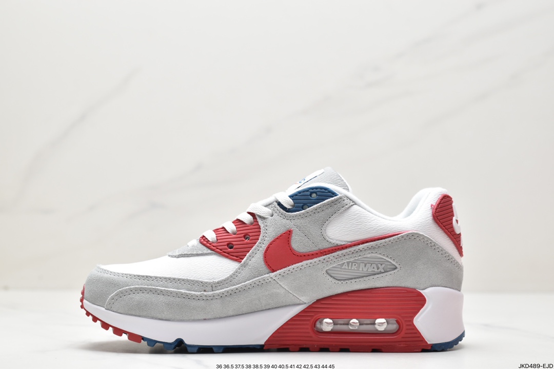 160 耐克Nike Air Max 90 经典复古小气垫缓震跑鞋 DC4116-001