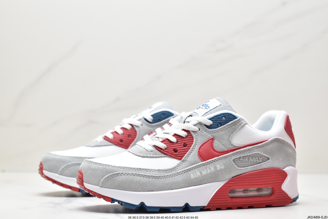 160 耐克Nike Air Max 90 经典复古小气垫缓震跑鞋 DC4116-001
