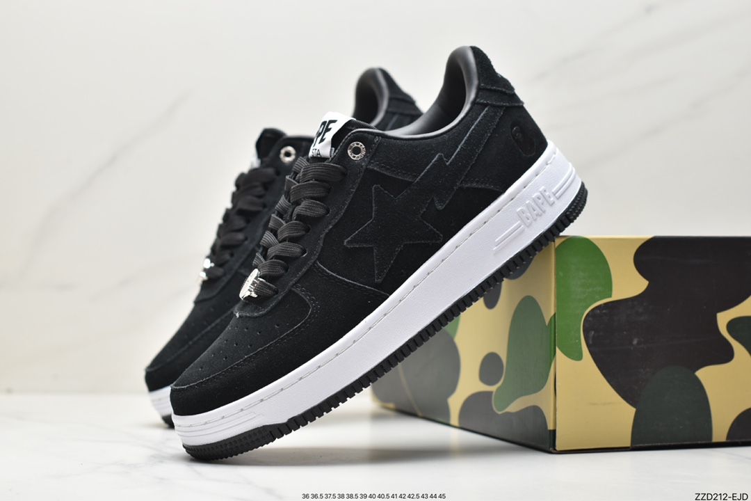 Japan's Harajuku fashion brand A Bathing Ape BAPE Sk8 Sta Low SK8 series low-top casual sports