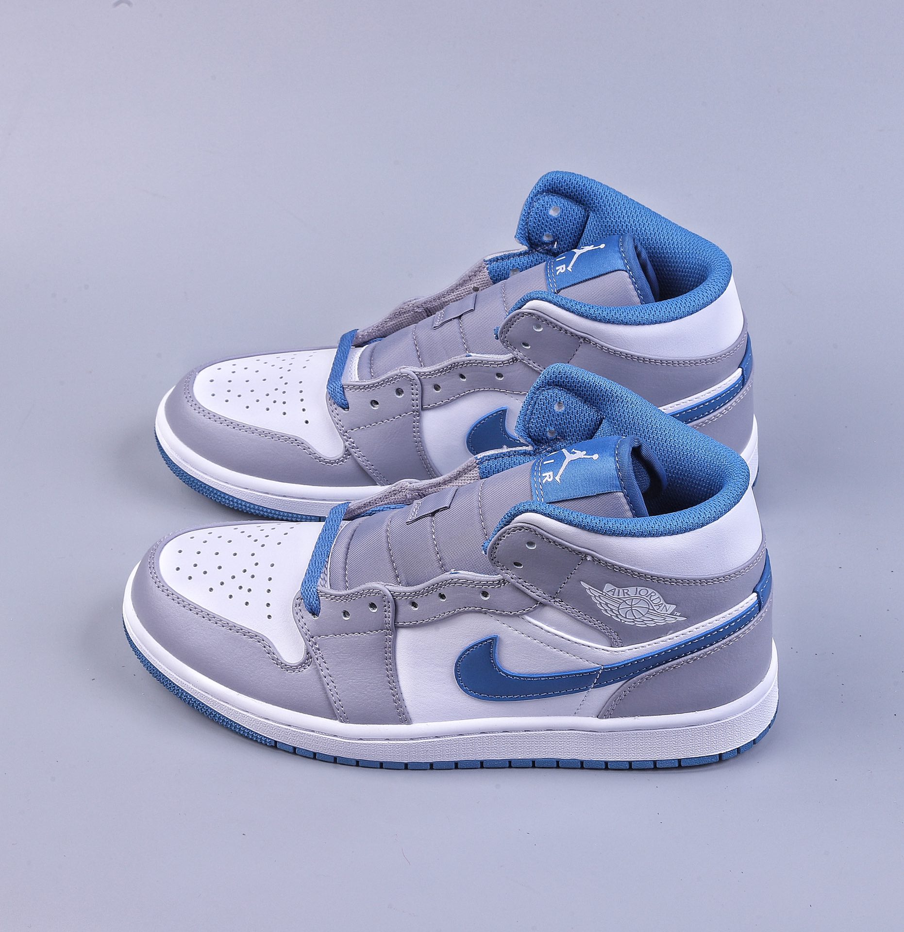 260 DT纯原 Air Jordan 1 Mid "True Blue" AJ1中帮 DQ8426-014