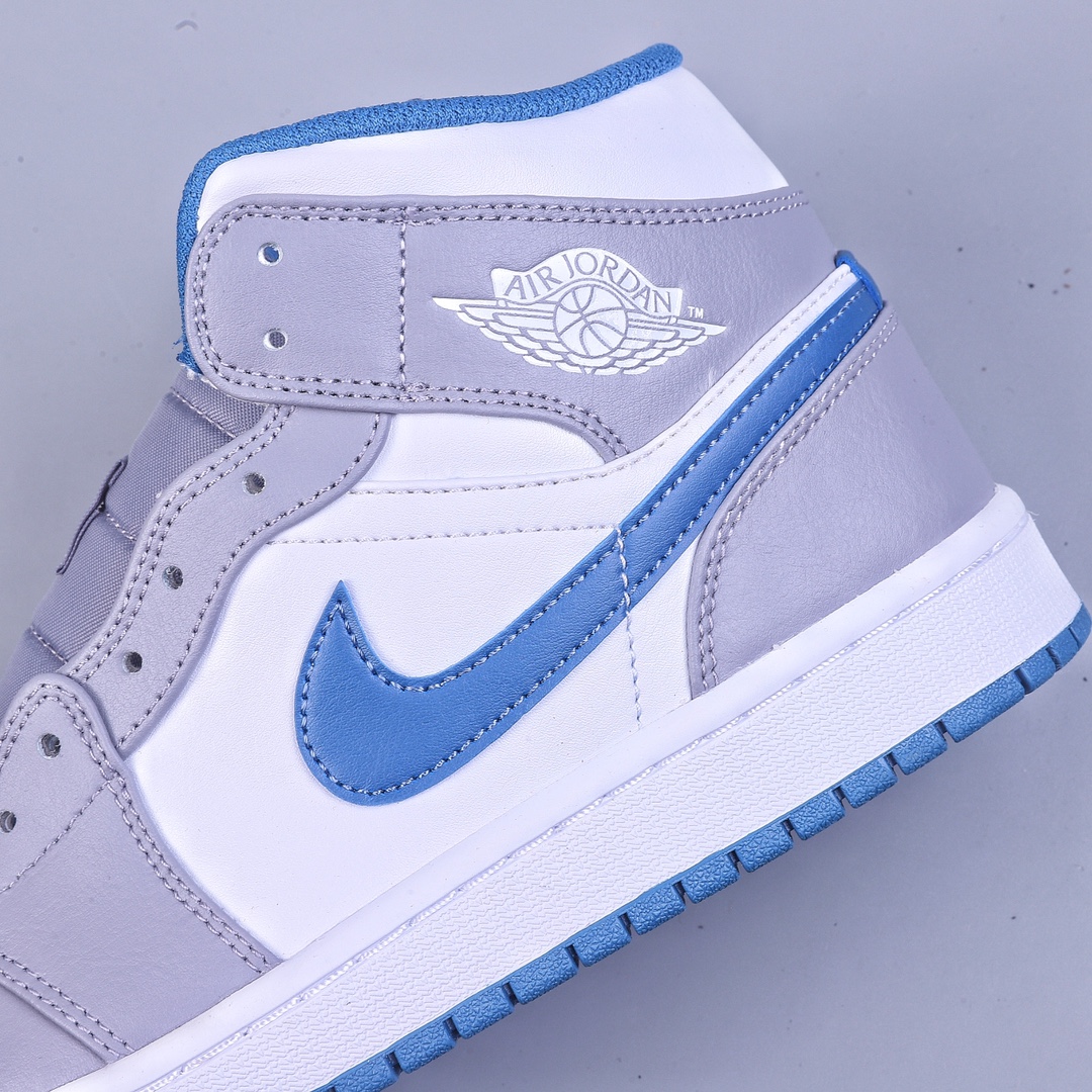 260 DT纯原 Air Jordan 1 Mid "True Blue" AJ1中帮 DQ8426-014