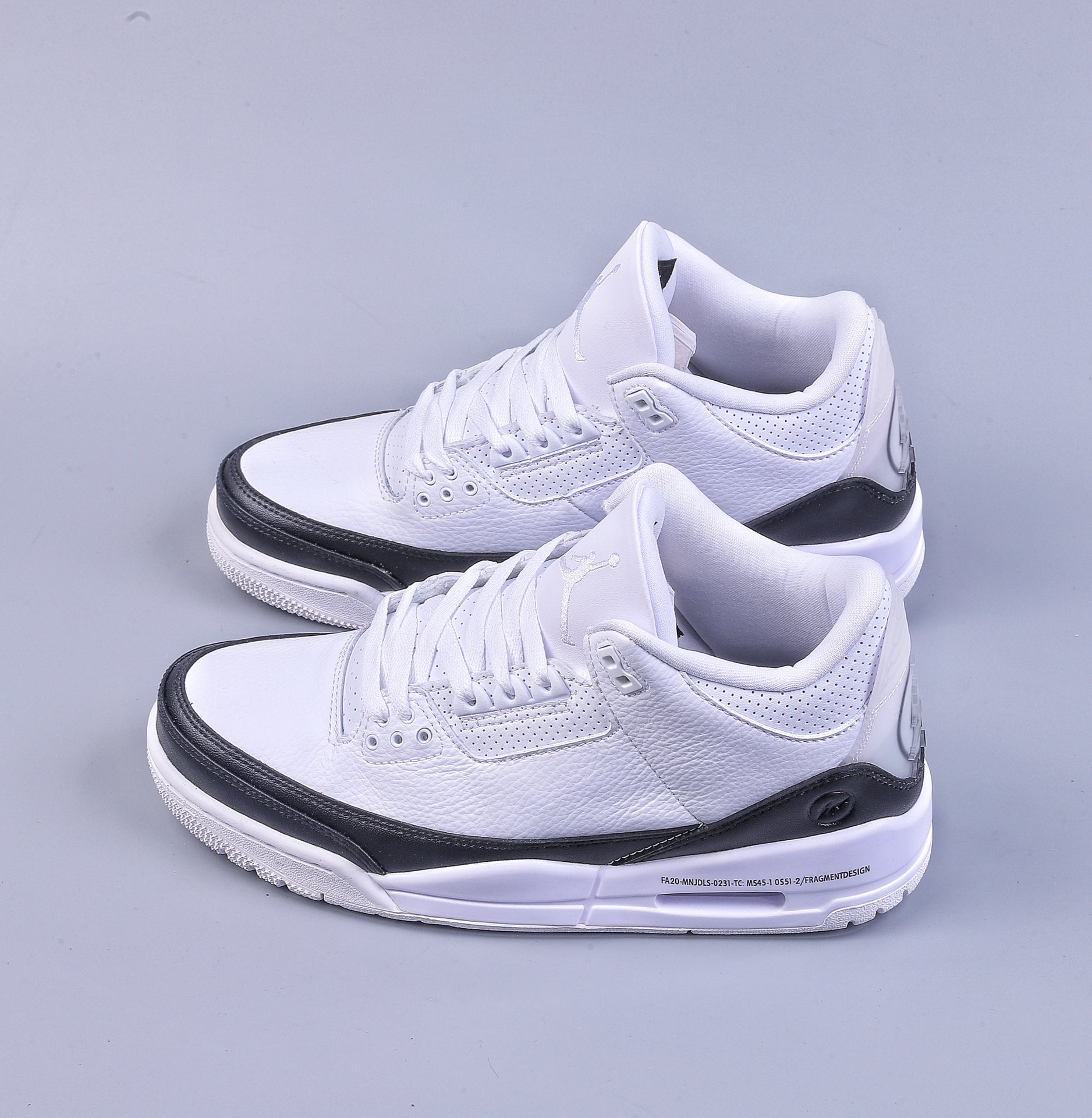 280 R版Fragment Design x Air Jordan AJ3 藤原浩闪电联名 DA3595-100