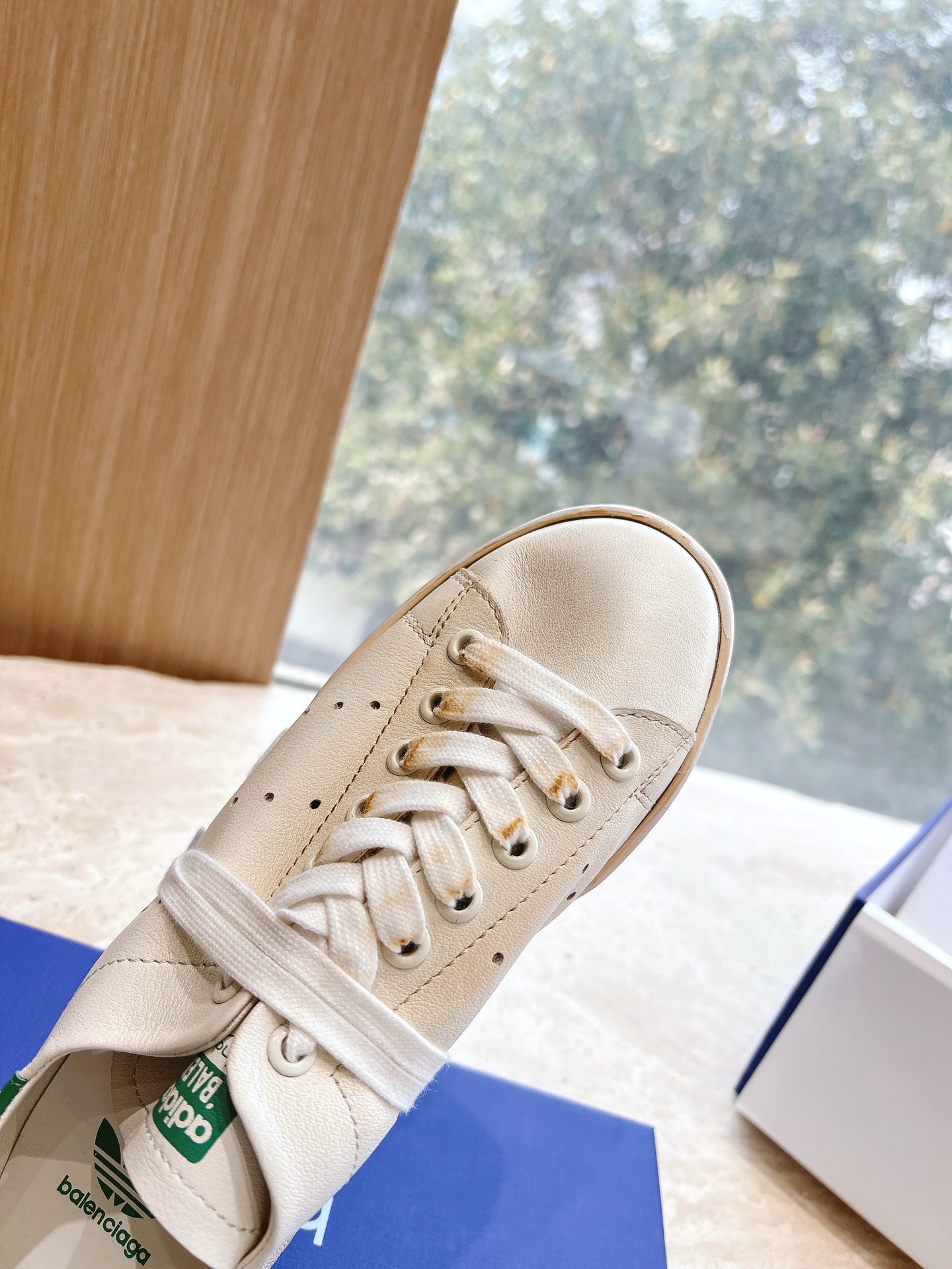 New Season Shoes: Retro Style, Green Sheep’s Face, Bold Design, Unisex Sizes - 图片 8