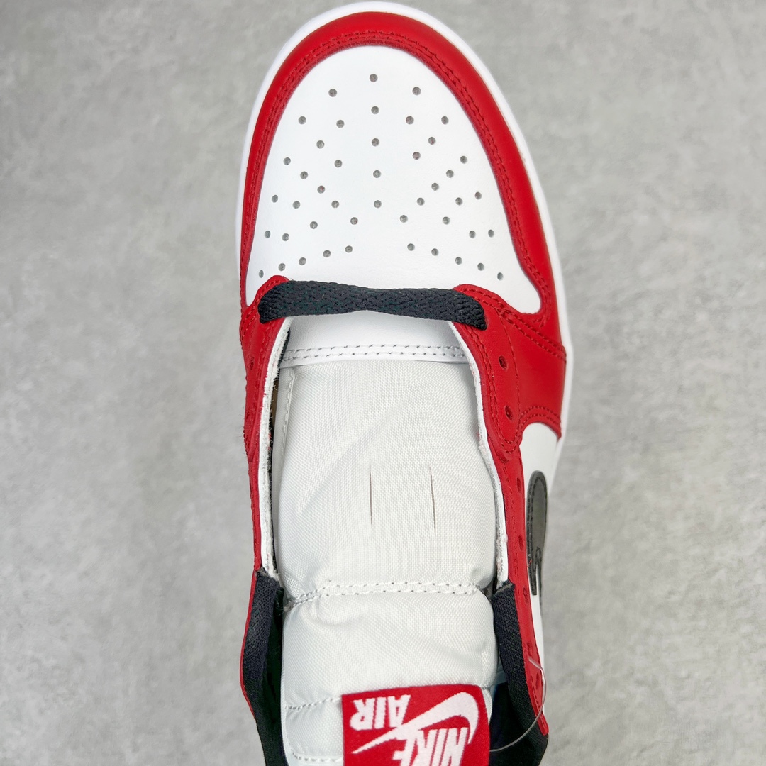 图片[4]-零售💰230 ＃Z版纯原福利‼Air Jordan AJ1 Retro Low OG 芝加哥低帮 705329-600 外贸特供 原楦原纸板开发 极致一眼正品既视感 原厂皮料 原厂拉帮工艺 全部采用原厂电脑车 针距 边距完全同步原鞋 特供皮料一致原鞋 鞋面清洁度最高QC检验标准 控制溢胶 飞翼3D高频深度立体 鞋盒、防尘纸  均采购来自原厂 Size：40 40.5 41 42 42.5 43 44 44.5 45 46 47.5 编码：by2936030-运动鞋