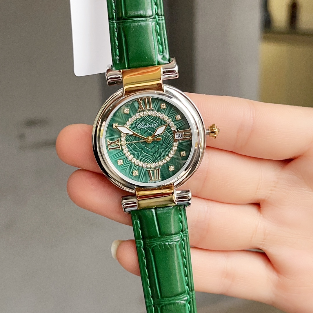 Luxury Chopard Imperiale Watch: Gold, Radium, Quartz, American Style, 36mm Comfortable Design. - 图片 7