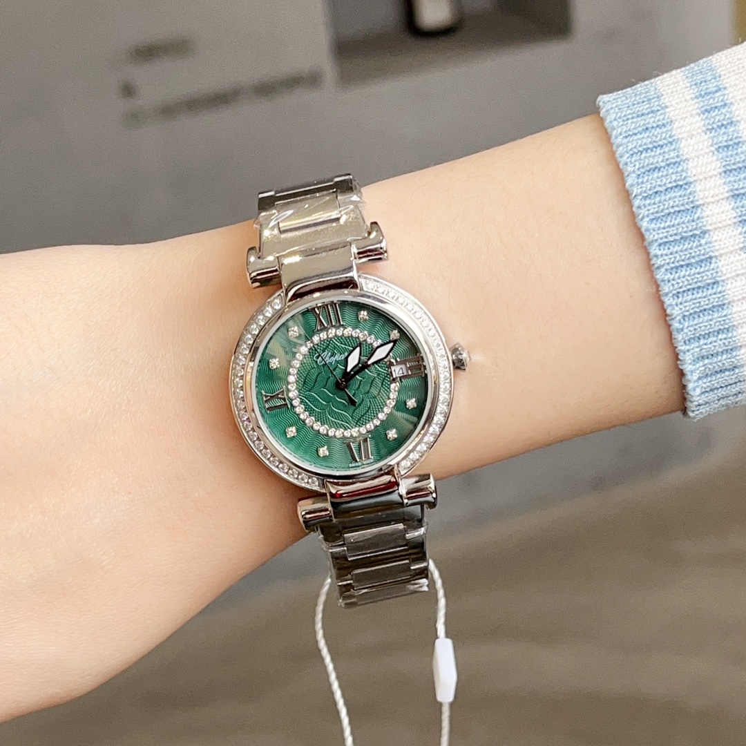 Luxury Chopard Imperiale Watch with Zirconium Belts and Gold Details - 图片 3