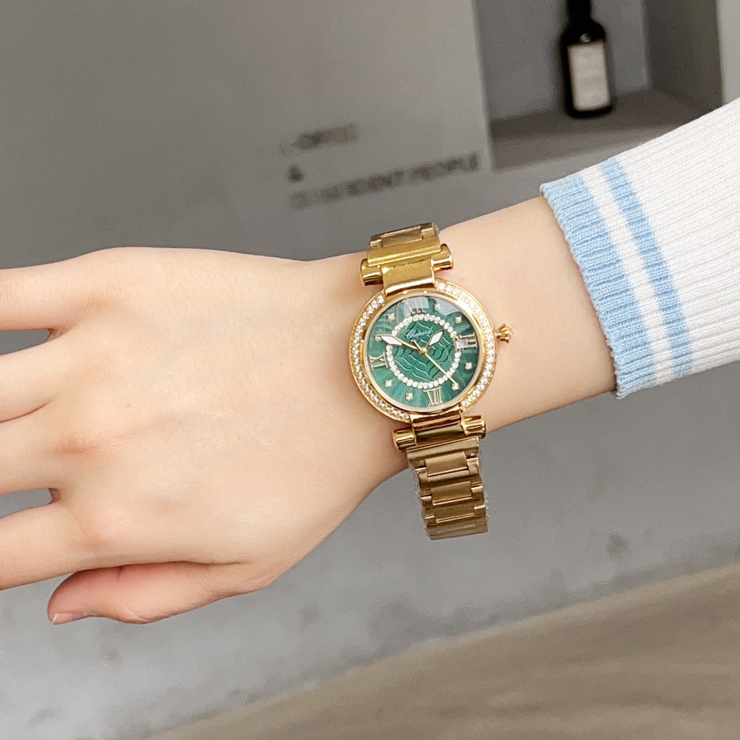 Luxury Chopard Imperiale Watch with Zirconium Belts and Gold Details - 图片 5