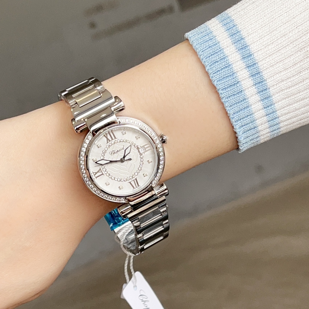 Luxury Chopard Imperiale Watch with Zirconium Belts and Gold Details - 图片 4