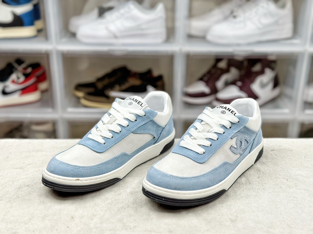 Chanel Chanel 23p Nuevos zapatos Xiaoxiang de gamuza Panda Zapatos deportivos casuales Zapatos de skate Compra original…