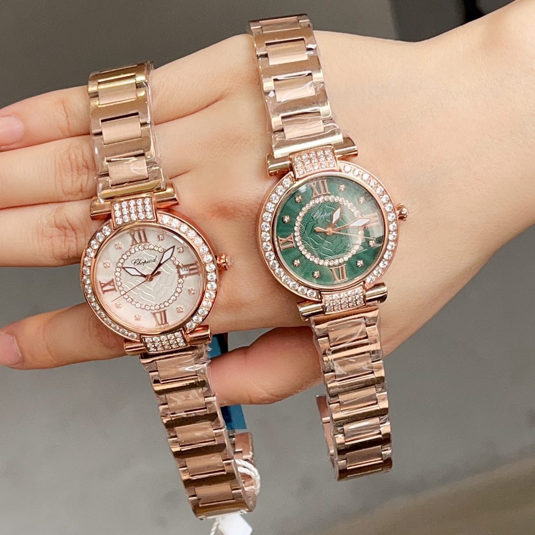Luxurious American Style: Shoban Chopard Imperiale Watch with Fine Steel and Quartz Core - 图片 2