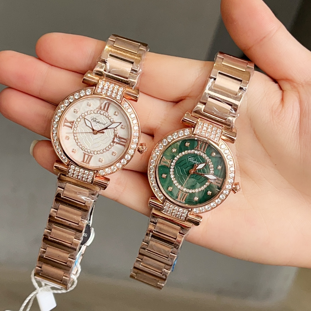 Luxurious American Style: Shoban Chopard Imperiale Watch with Fine Steel and Quartz Core - 图片 3