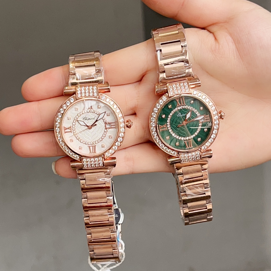Luxurious American Style: Shoban Chopard Imperiale Watch with Fine Steel and Quartz Core - 图片 4