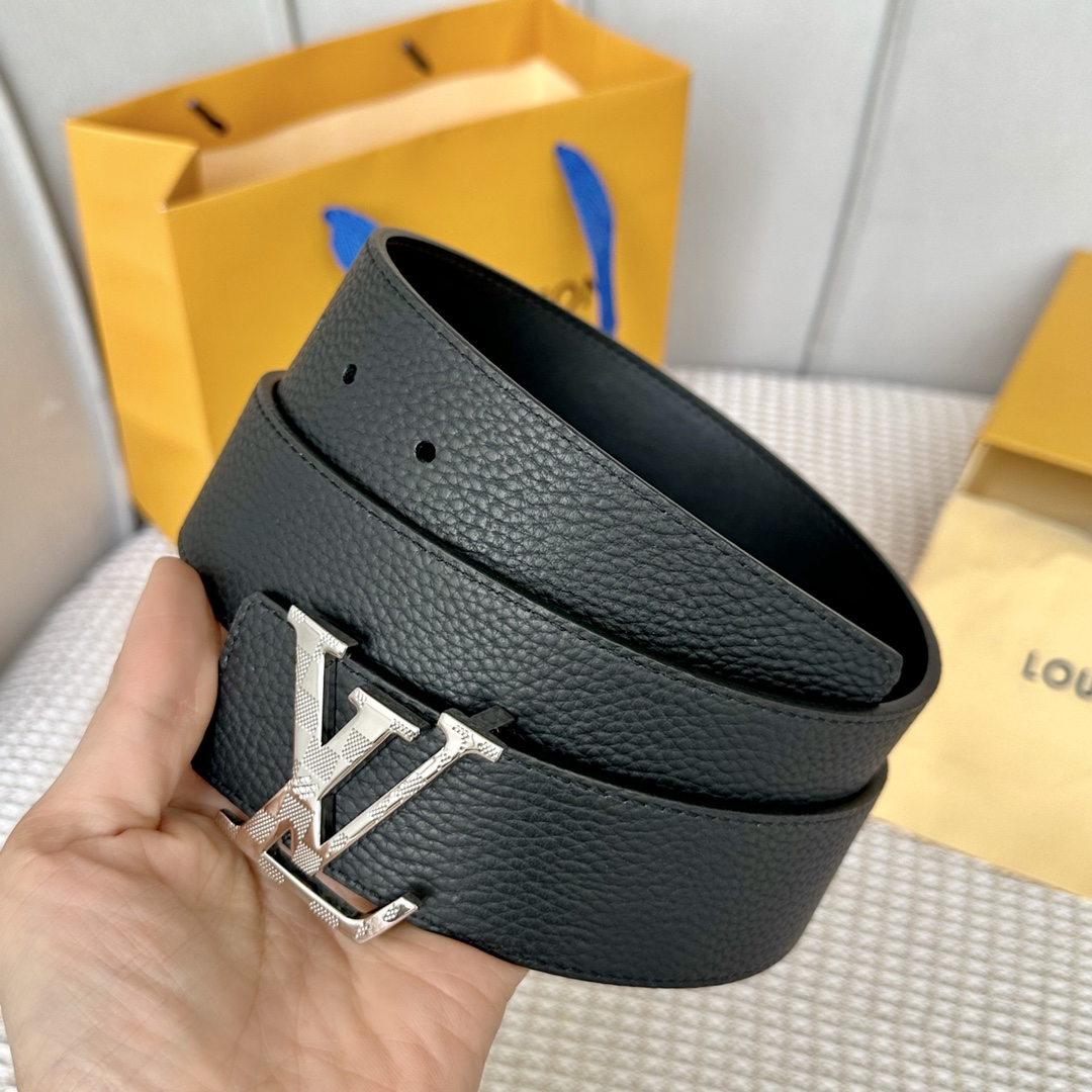 Louis Vuitton Belts Calfskin Cowhide