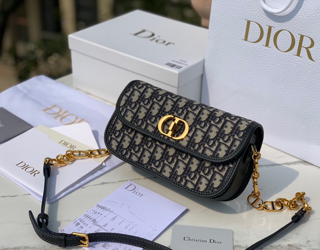 Versión superior mejorada tamaño 22.5✖️12.5✖️6.5 Bolso con cadena Dior 30Montaigne Avenue Armpit, el último modelo de 2…