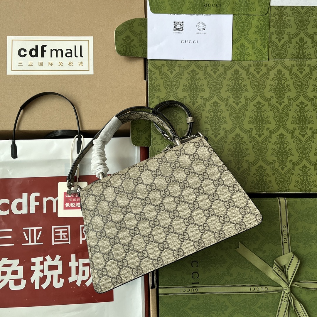 原厂皮配Cdfmall三亚免税店手提袋新款G家Dionysus酒神系列以古希腊众神之一的酒神狄俄尼索斯为