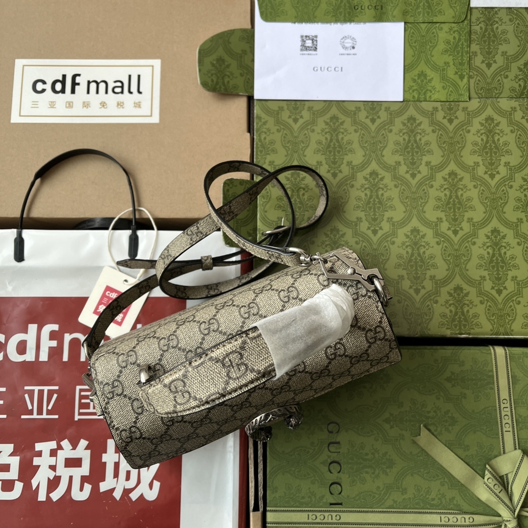 原厂皮配Cdfmall三亚免税店手提袋新款G家Dionysus酒神系列以古希腊众神之一的酒神狄俄尼索斯为