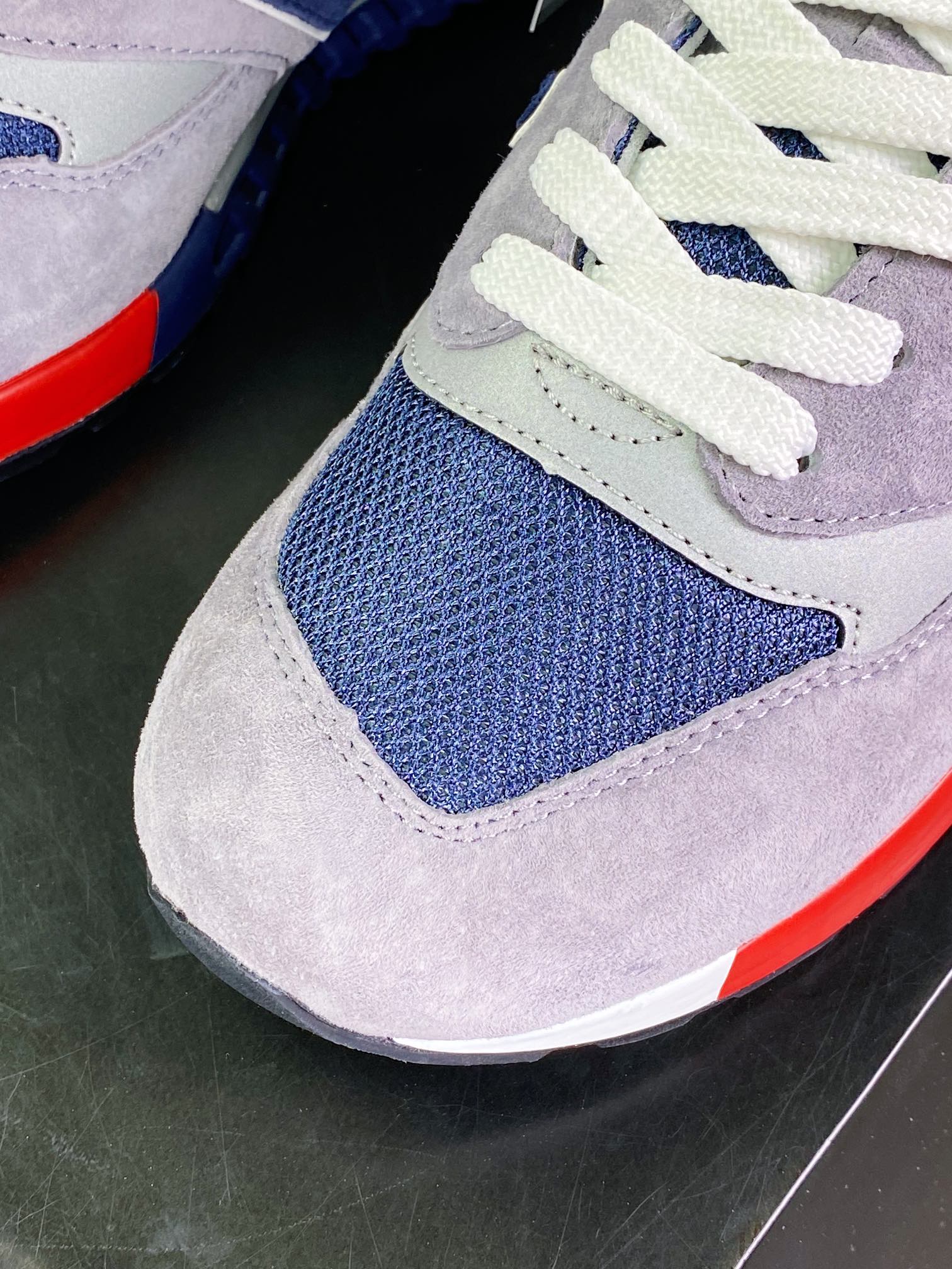 M998 Made in USA high-end American lineage series jogging shoes ”Original Gray Navy Blue White Red” M998GNR