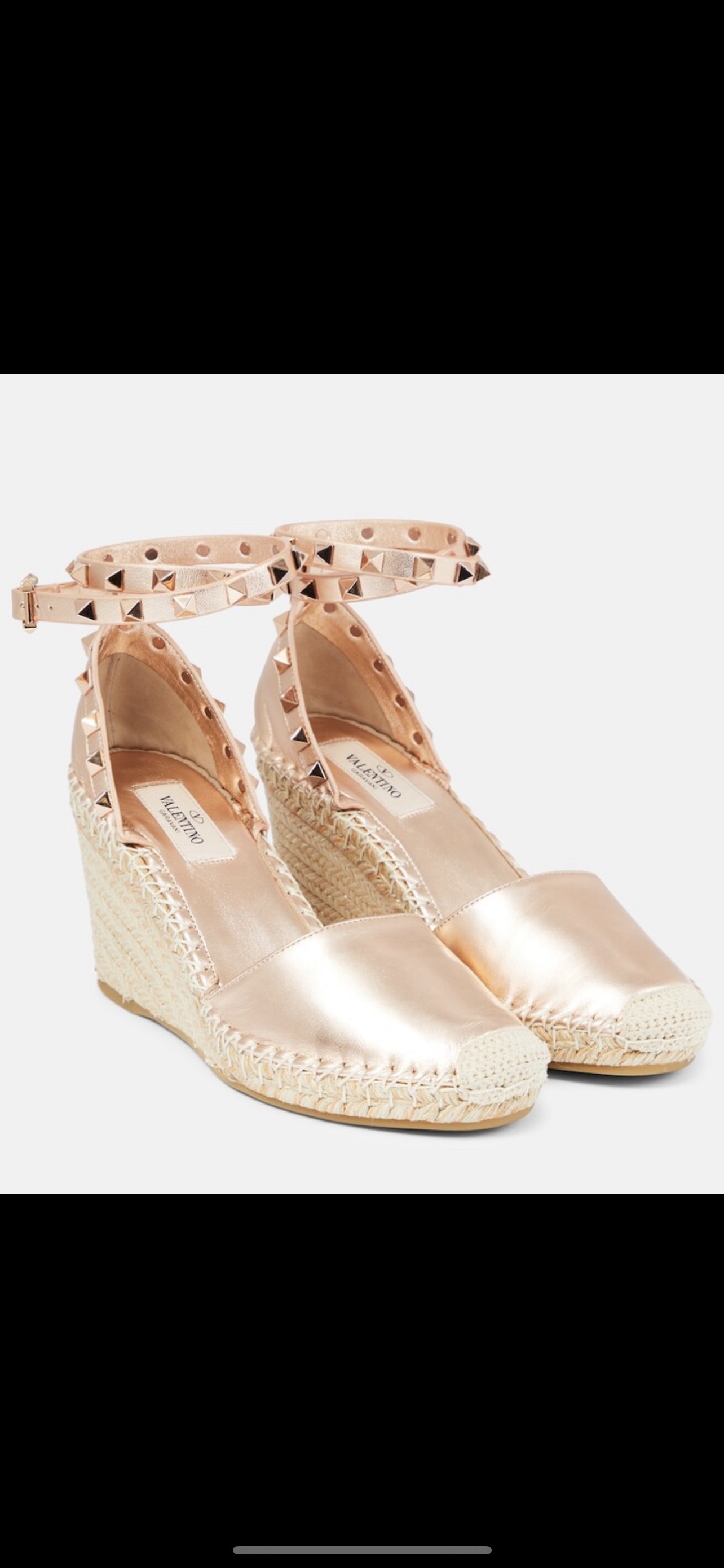 NO:244751,Valentino Garavani mirrored cowhide lace-up wedge sandals - metal effect processed rivet decoration - special color-blocked hemp rope wrapped wedge - adjustable calfskin lace-up wedge-made in Italy - 36-41, fisherman's shoes, valentino, sandals, espadrilles, cowhide19860909Valentino Garavani 镜面牛皮系带坡跟凉鞋 - 金属效果工艺处理铆钉装饰 - 特殊拼色麻绳包裹坡跟 - 可调节小牛皮系带 - 坡跟防水台 - 意大利制造 -36-41,渔夫鞋,valentino,sandals,espadrilles,cowhide,Women's Shoes
