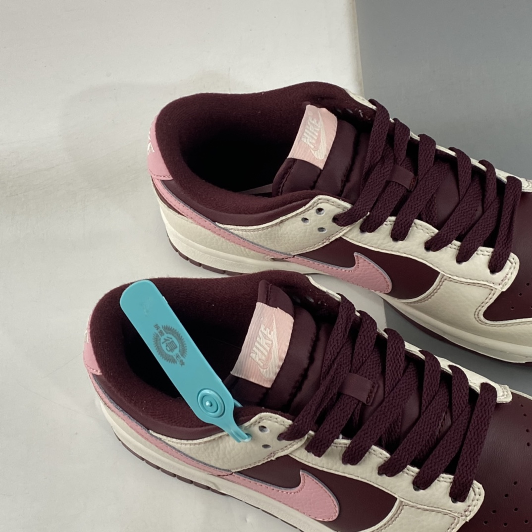 P220 Nike Dunk Low ”Night Maroon and Medium Soft Pink” 酒红 DR9705-100
