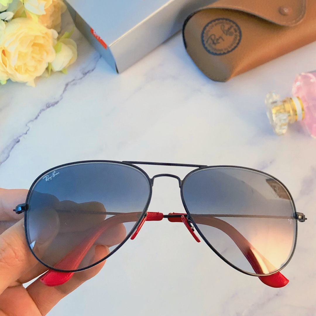 Rayban时尚经典款玻璃太阳眼镜高