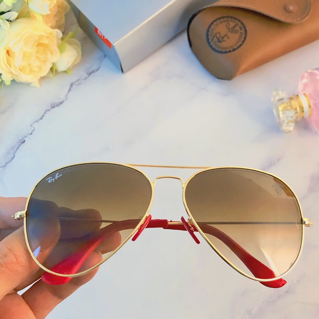 Rayban时尚经典款玻璃太阳眼镜高