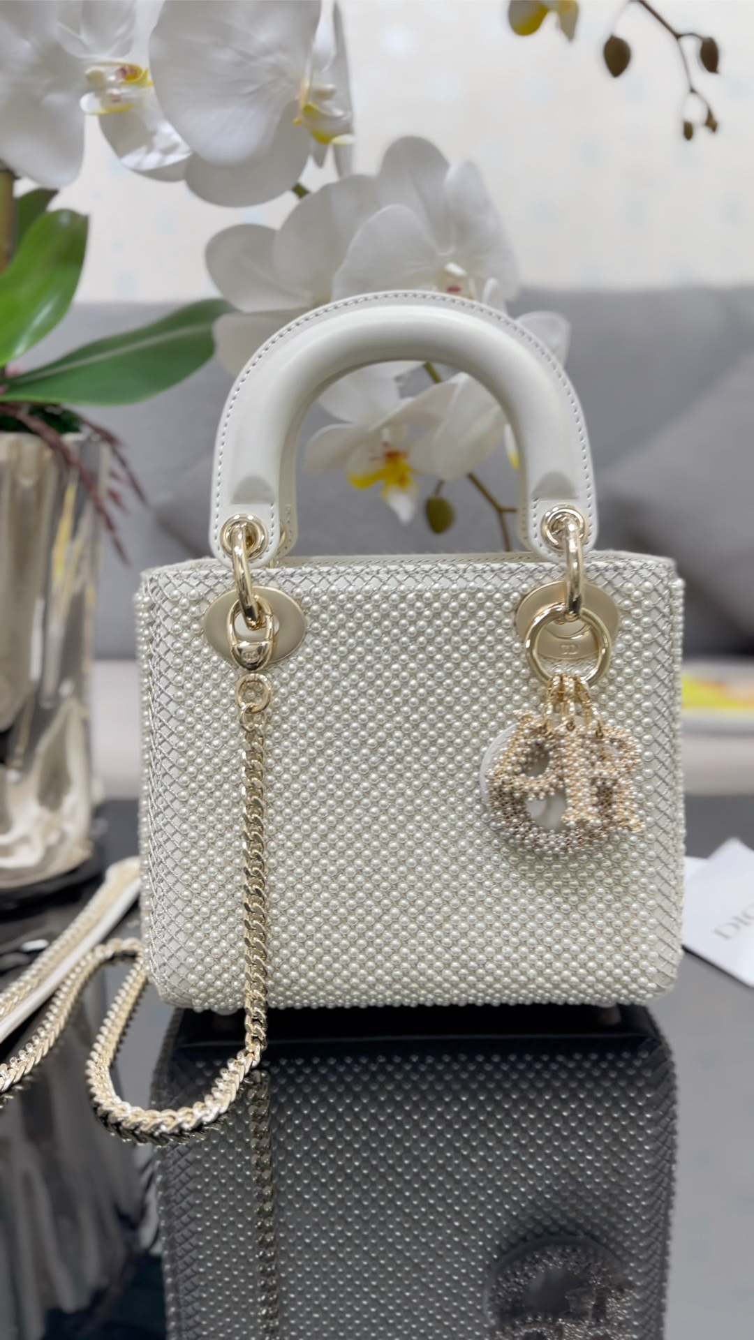 ❤️Perlas de edición limitada con bordado de tres cuadros, venta limitada