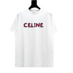 Celine Clothing T-Shirt Best Replica New Style
 Printing Boy Cotton Frosted Summer Collection Fashion Short Sleeve
