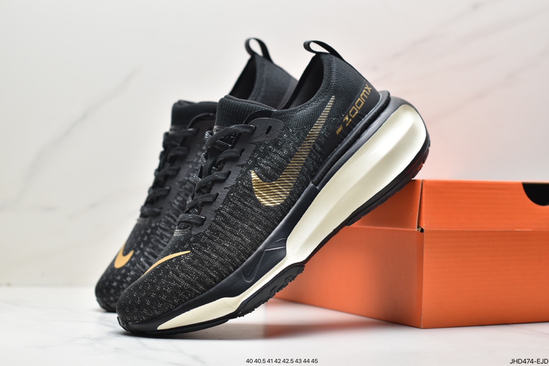 190 耐克Nike ZoomX Invincible Run Flyknit 3”Peacock Blue/Orange”不可战胜DR2615-001