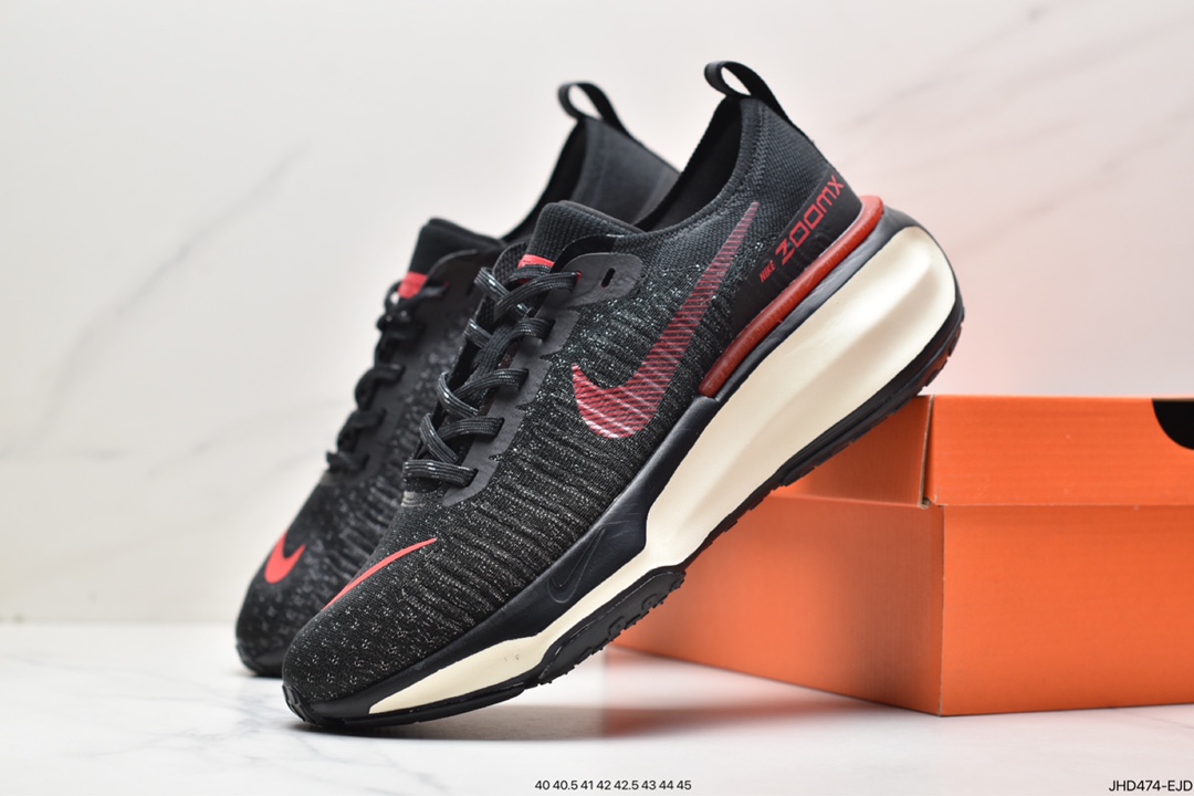 190 耐克Nike ZoomX Invincible Run Flyknit 3”Peacock Blue/Orange”不可战胜DR2615-001