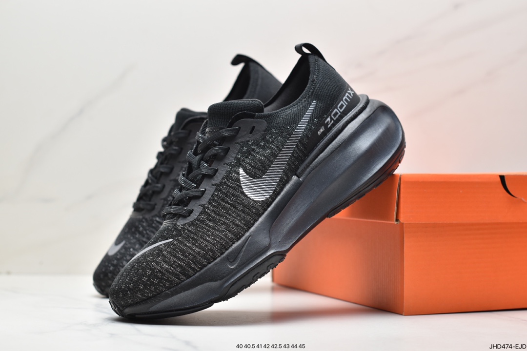 190 耐克Nike ZoomX Invincible Run Flyknit 3”Peacock Blue/Orange”不可战胜DR2615-001