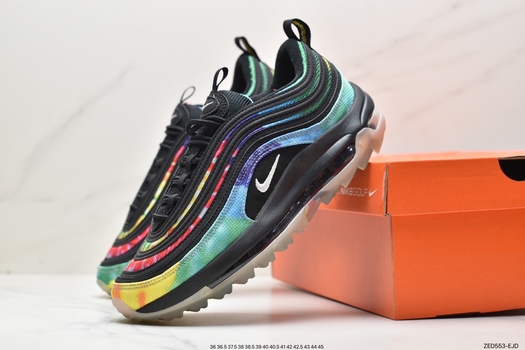 260 高尔夫扎染 Nike Air Max 97 Golf “Tie Dye” CK1219-100