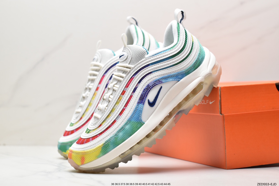 260 高尔夫扎染 Nike Air Max 97 Golf “Tie Dye” CK1219-100