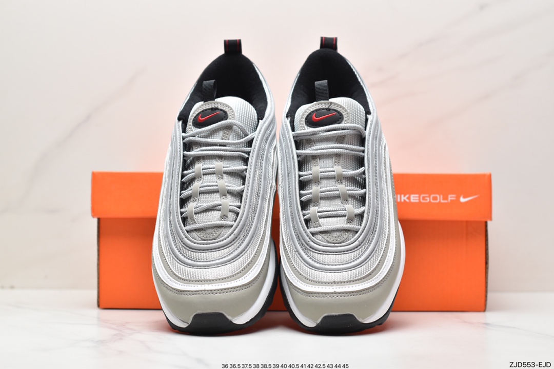 240 耐克Nike Golf Air Max 97G子弹头高尔夫球鞋经典跨界男女鞋中性运动鞋CI7538-101