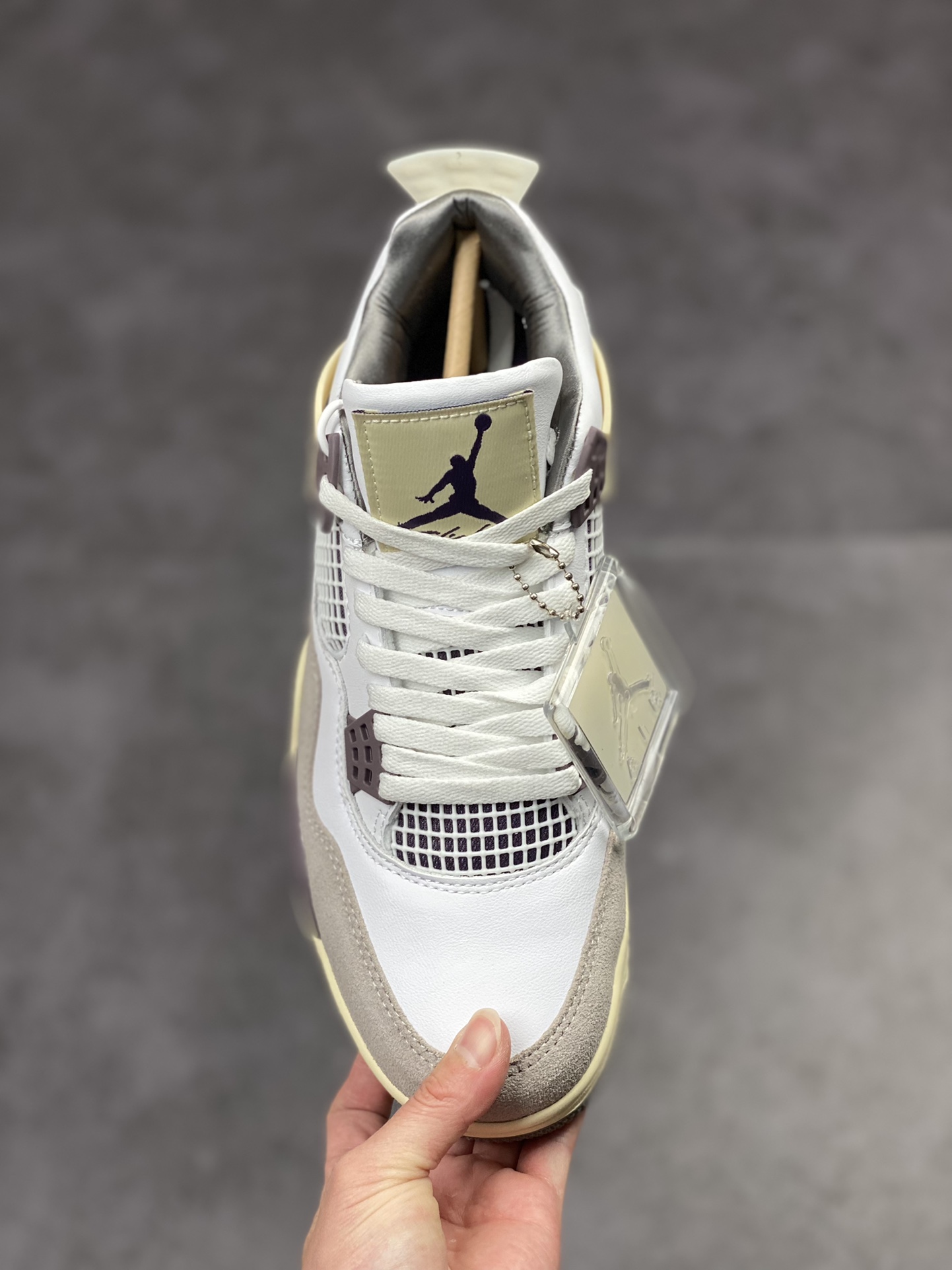 260 A Ma Maniére x Nike Air Jordan 4 Retro 米白灰 DH6927-068