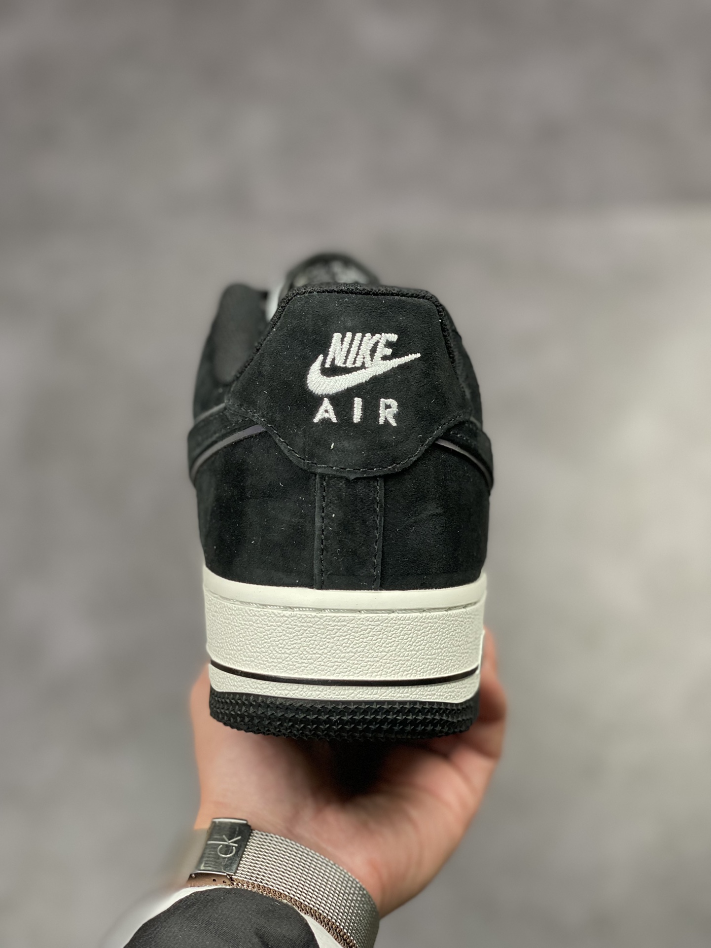 Nike Air Force 1 Low 07 Suede Black and White Panda MX0820-502