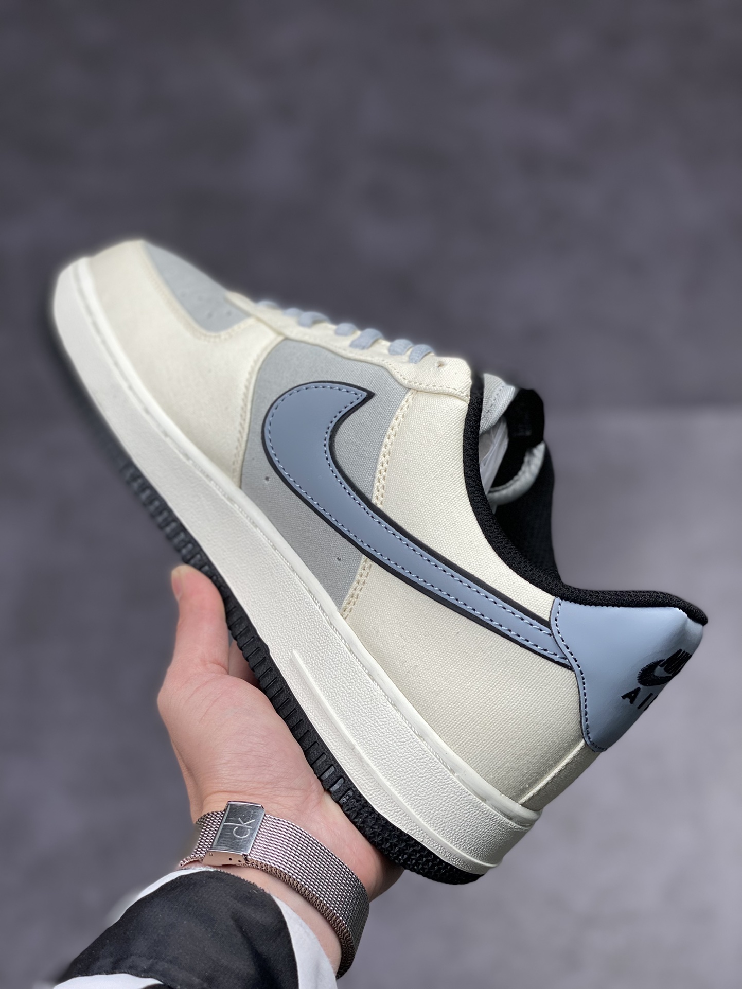 180 Nike Air Force 1 Low 07 米灰丹宁布 DG2296-020
