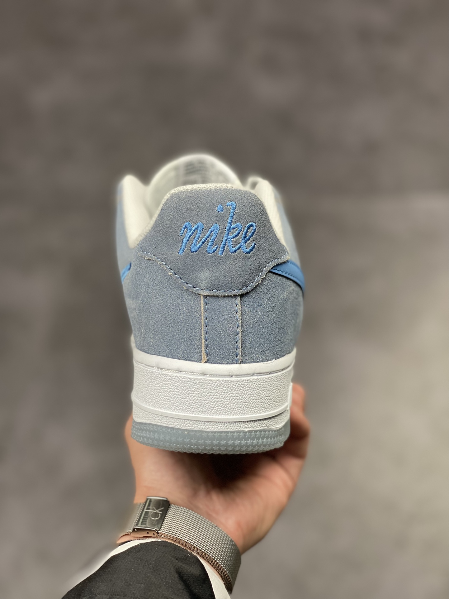 220 Nike Air Force 1 Low 07 白灰蓝宇航员DA8302-202