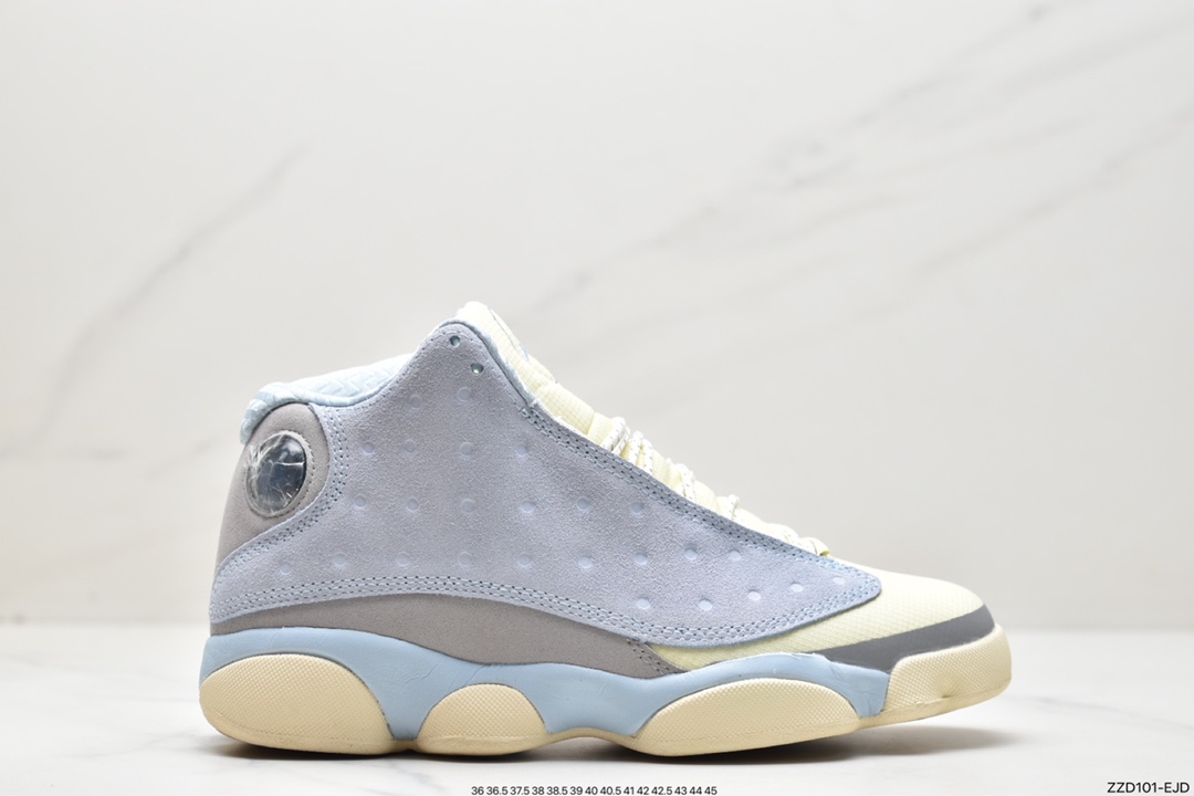 250 SoleFly x Jordan Air //Jordan 13 高帮 联名浅蓝色 DX5763-100