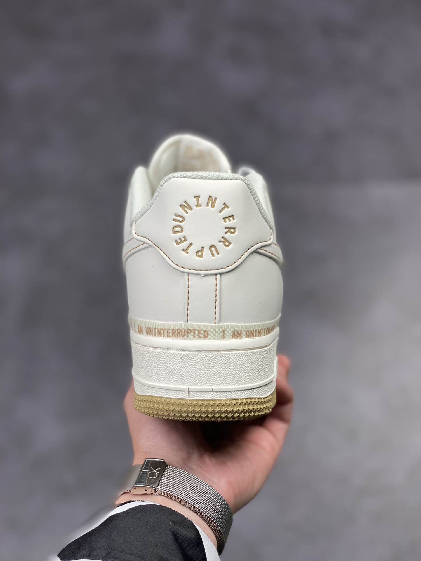 230 原盒内置涂鸦笔新版本 原版一致 Uninterrupted x Air Force 1 ”MORE THAN” “白棕签名涂鸦3M”UN0824-332