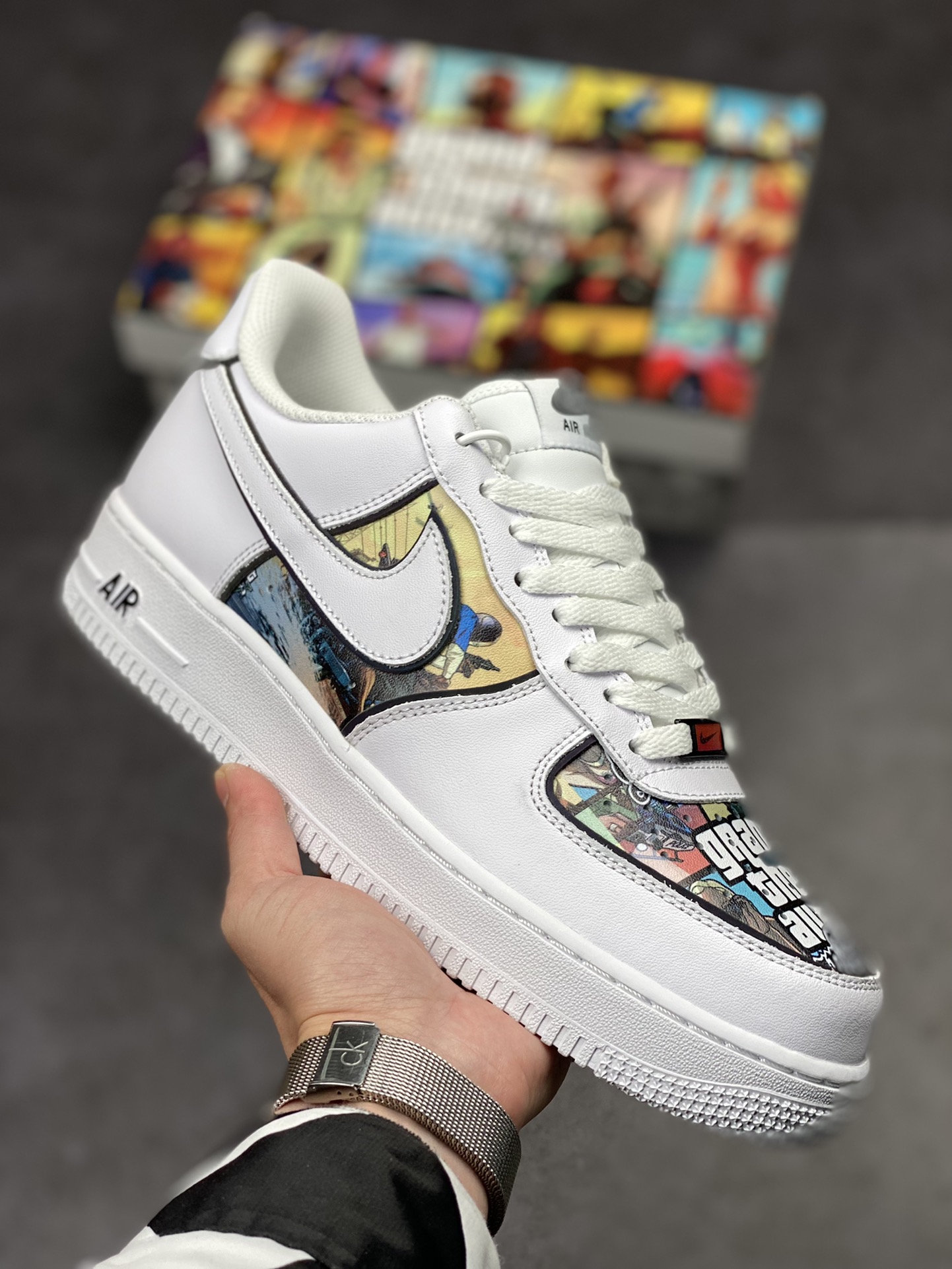 210 Nike Air Force 1 Low 07 侠道飞车联名 CW2288-302