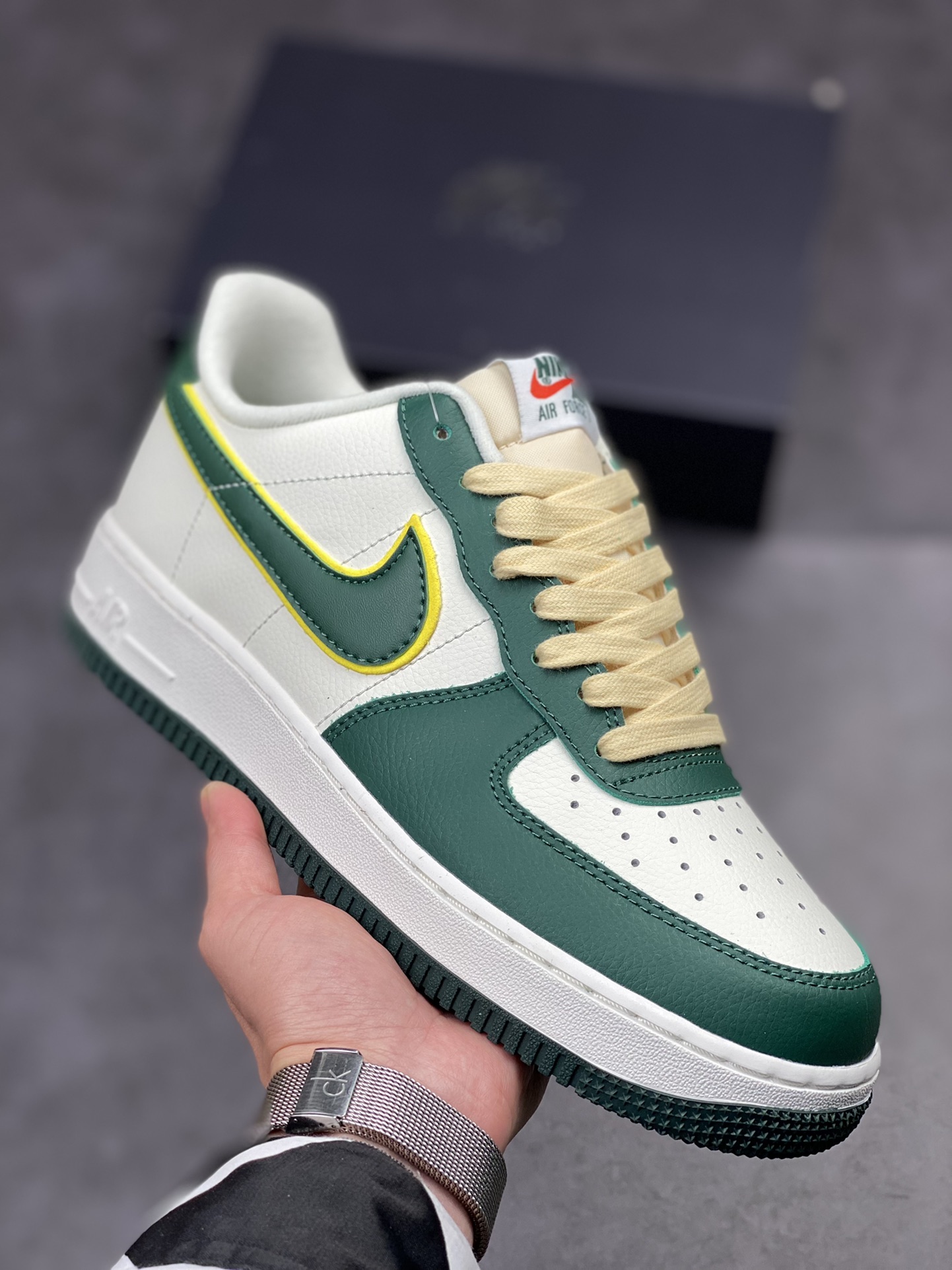 190 Nike Air Force 1 Low 07 白绿VIBE 原楦头原纸板 FD034-133